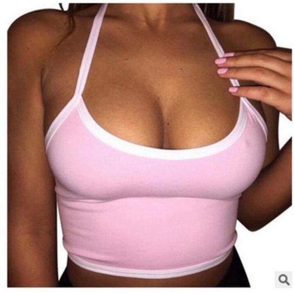 Yellow Halter Top - Picture 5 of 8